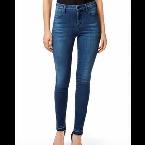 J Brand Maria High-Rise Super Skinny In Fuse